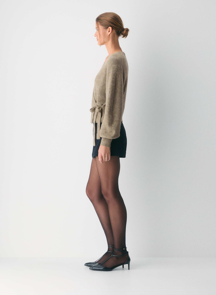 softspoke cassidy-tröja heather nomad taupe