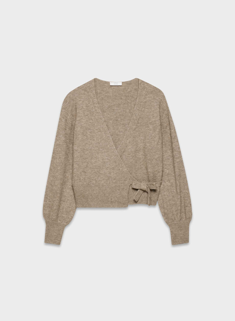softspoke cassidy-tröja heather nomad taupe
