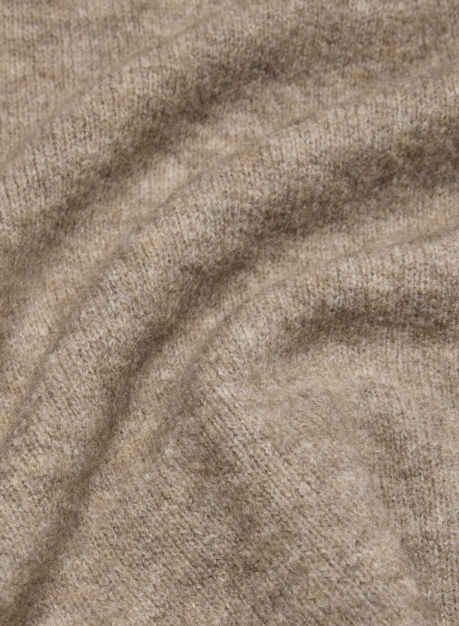 softspoke cassidy-tröja heather nomad taupe
