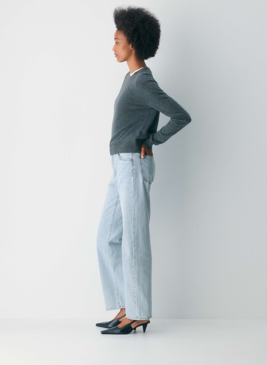 denim forum 90-talets marlo högmidjade baggy jeans 15 år blÅ
