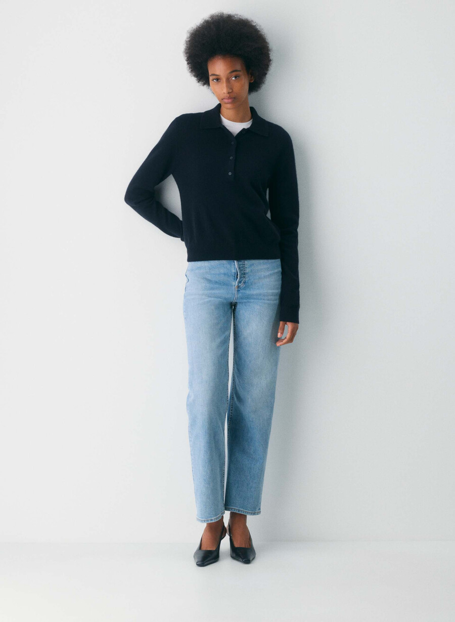 denim forum arlo högmidja raka jeans 7 år blåa taboo