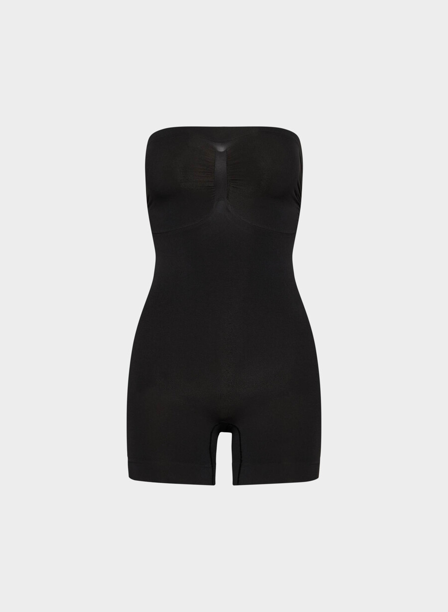 shapeenhance axelbandslös romper svart