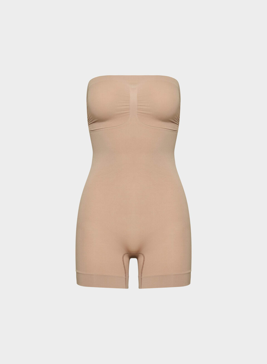 shapeenhance axelbandslös romper toasty