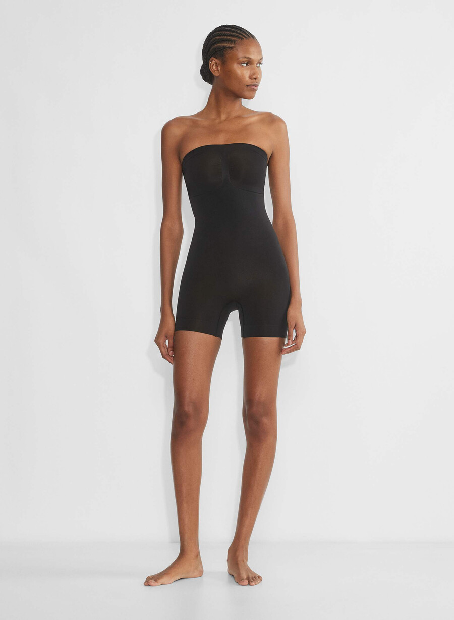 shapeenhance axelbandslös romper toasty