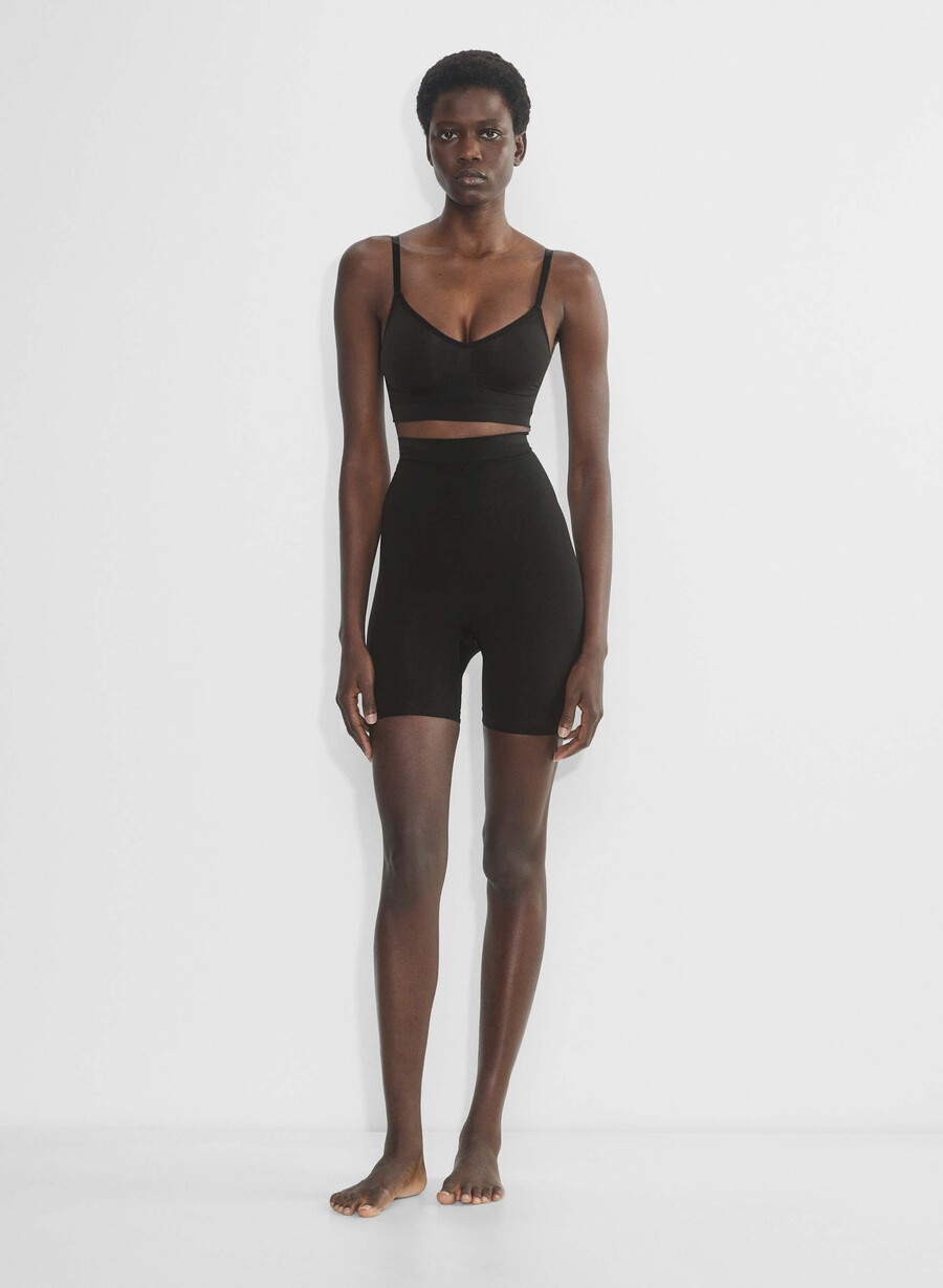 shapeenhance rund bralette svart