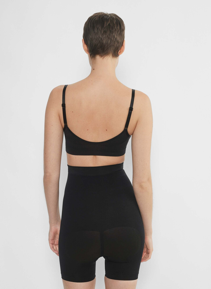 shapeenhance rund bralette svart