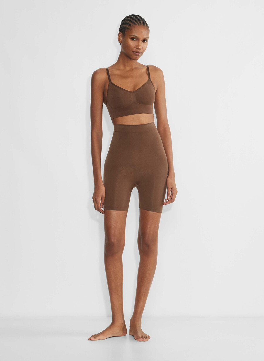 shapeenhance scoop-bralette med kakaobönor