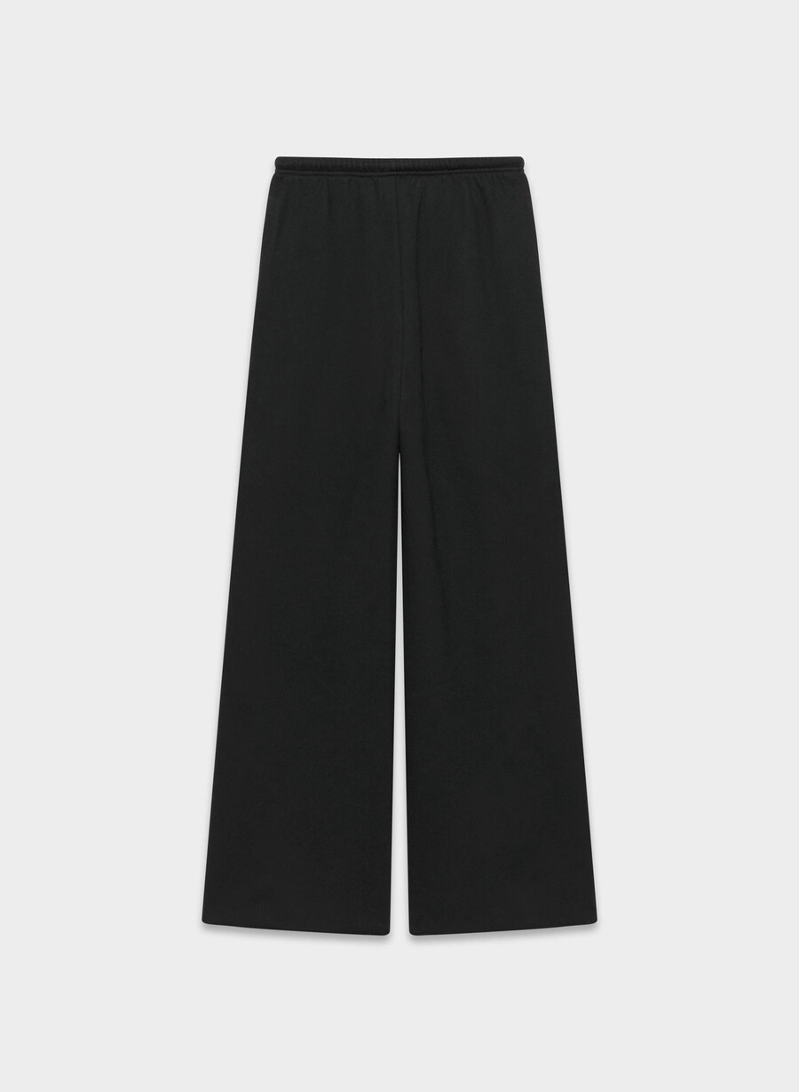 mysig fleece mega flutter mjukisbyxa svart
