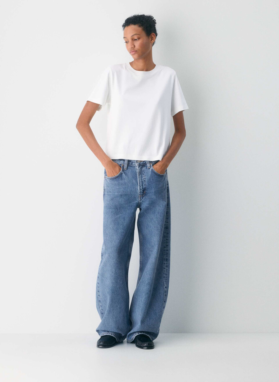 agolde lågskurna jeans myth