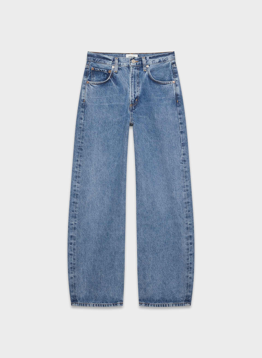 agolde lågskurna jeans myth