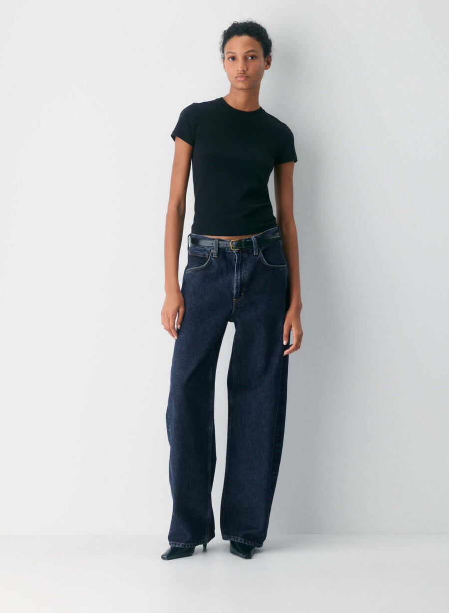 agolde lågskuren jeans pendulum