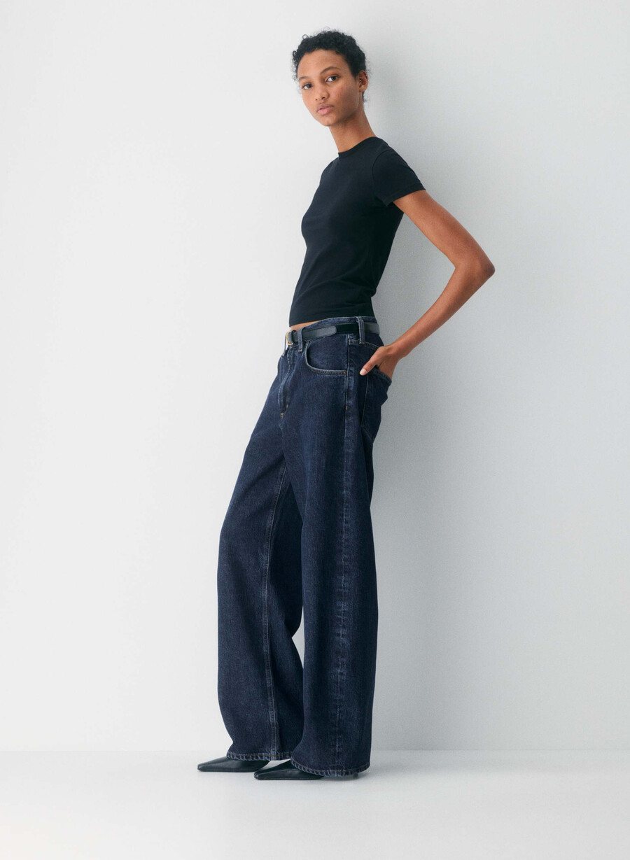 agolde lågskuren jeans pendulum