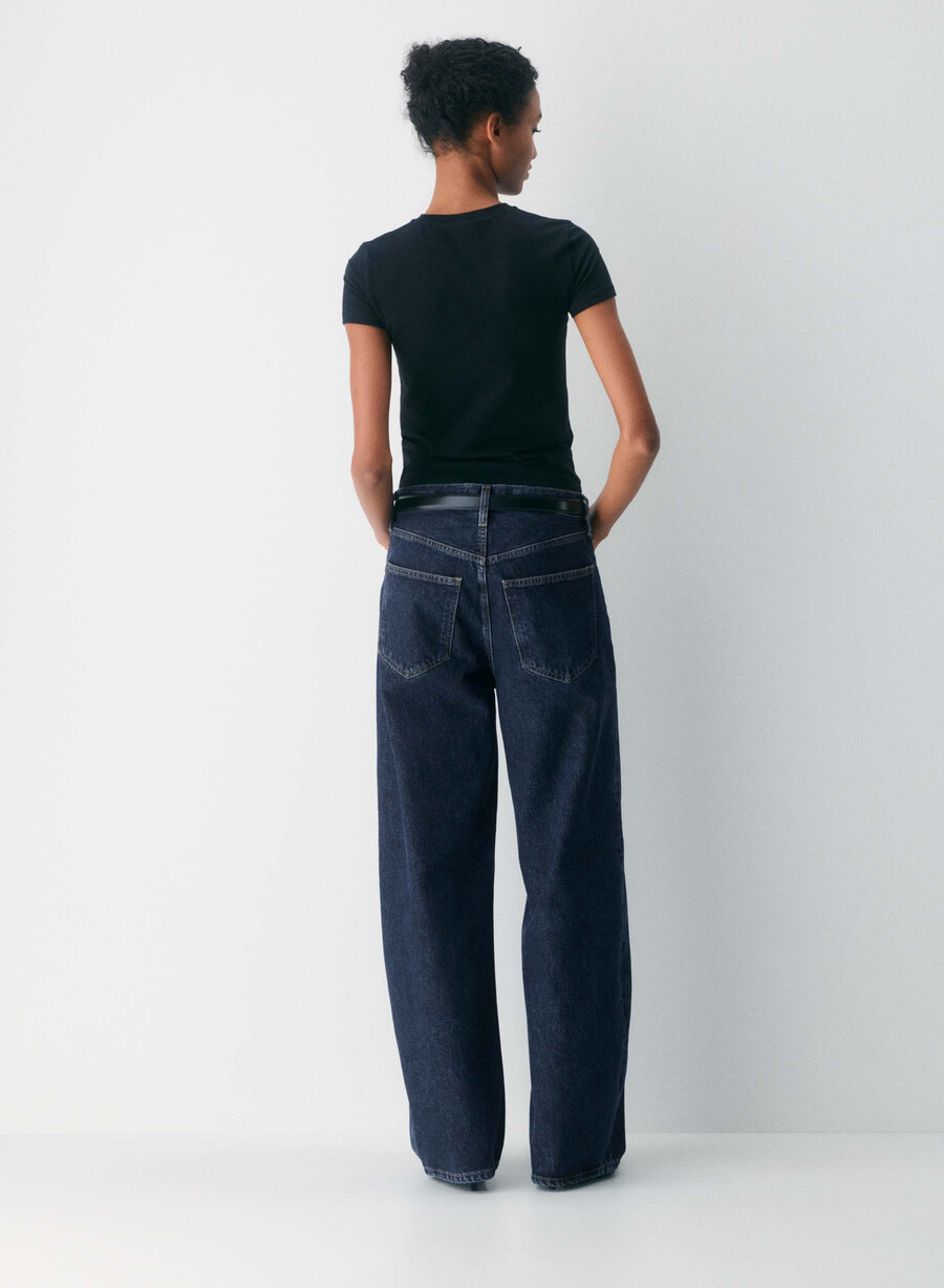 agolde lågskuren jeans pendulum