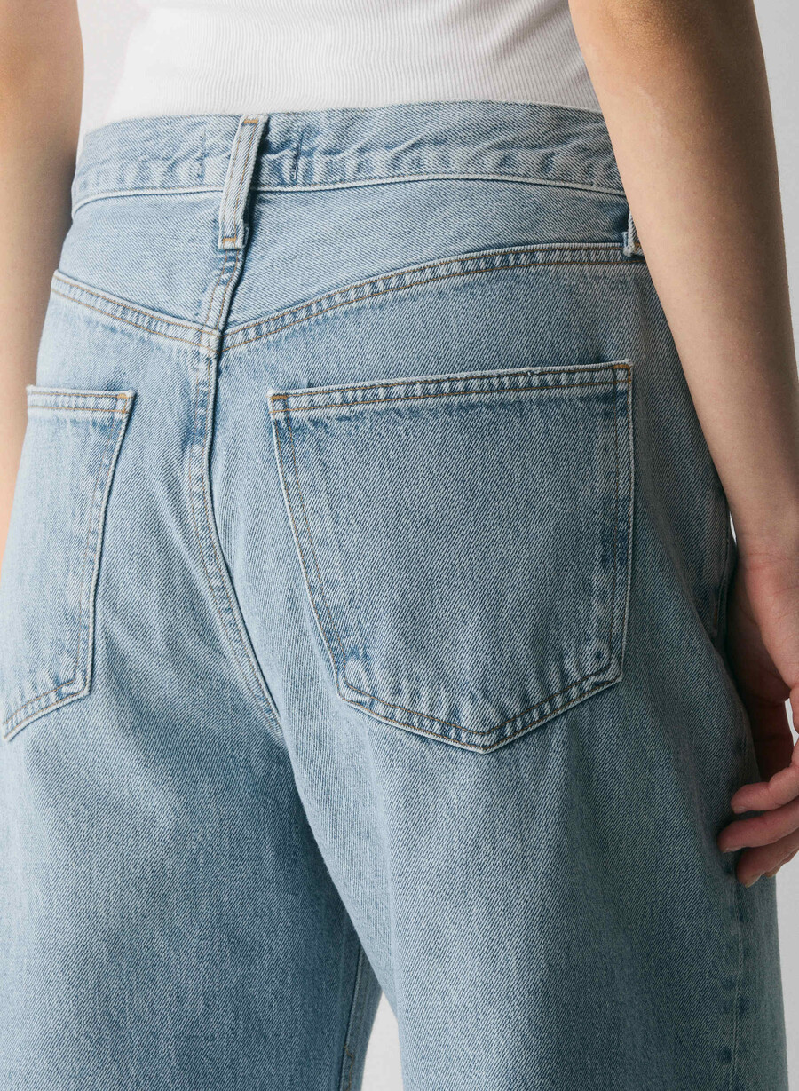 agolde lågskurna jeans force