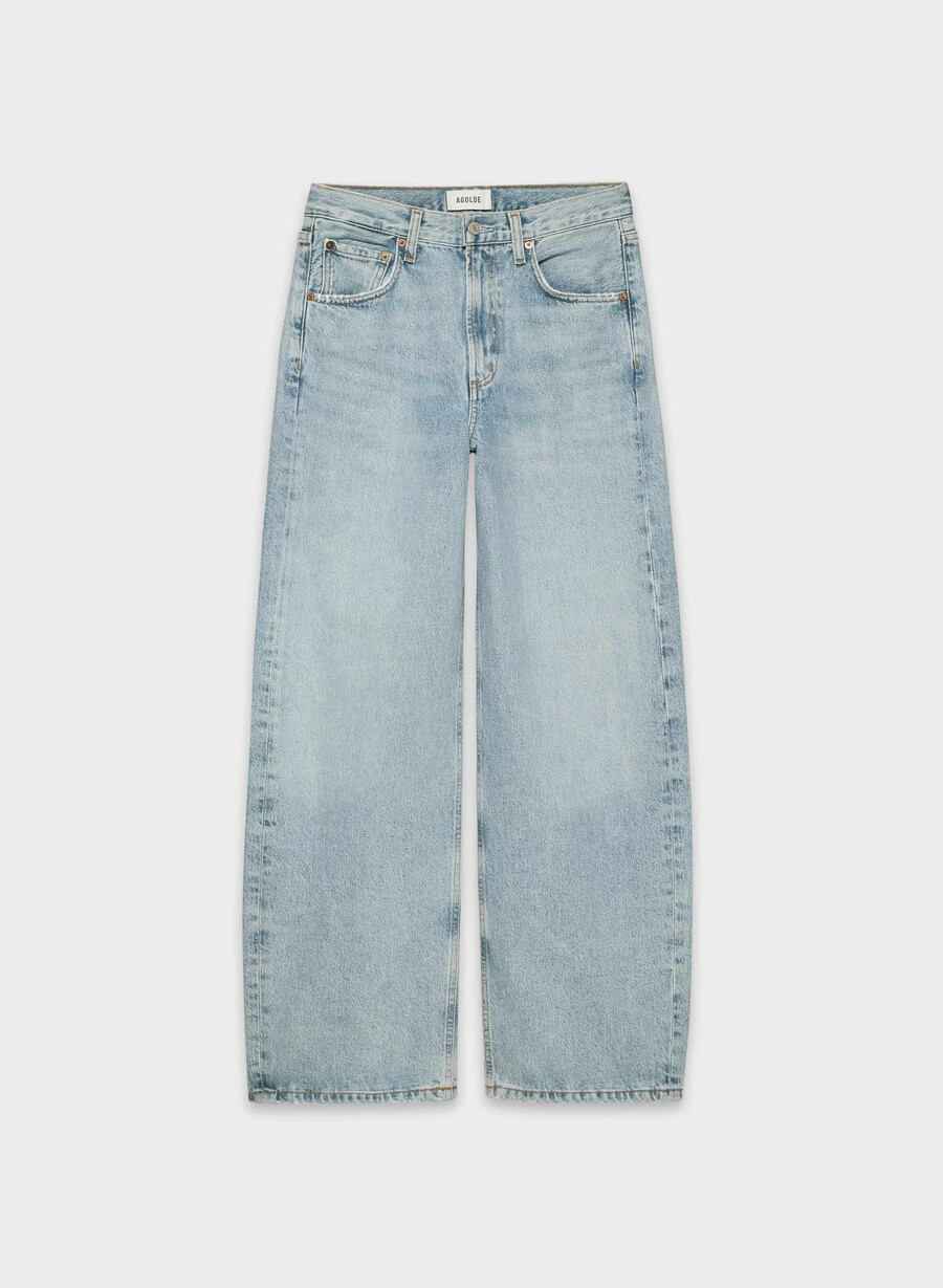 agolde lågskurna jeans force