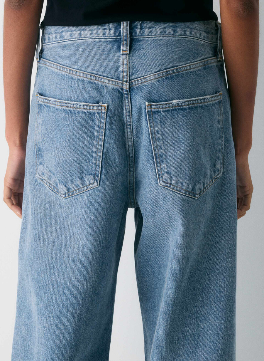 agolde lågskurna jeans fairway