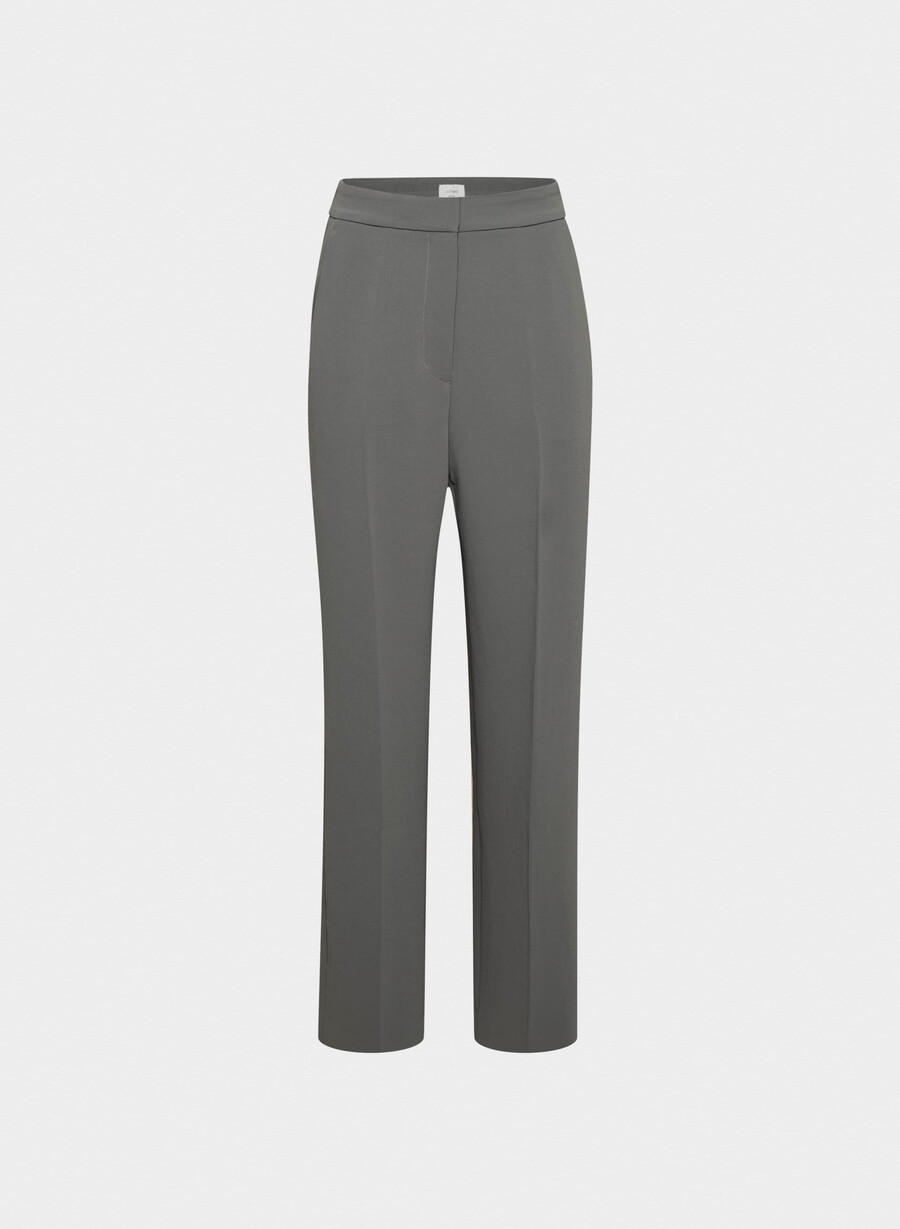 the limitless pant curve-fit - kräppig kolgrått