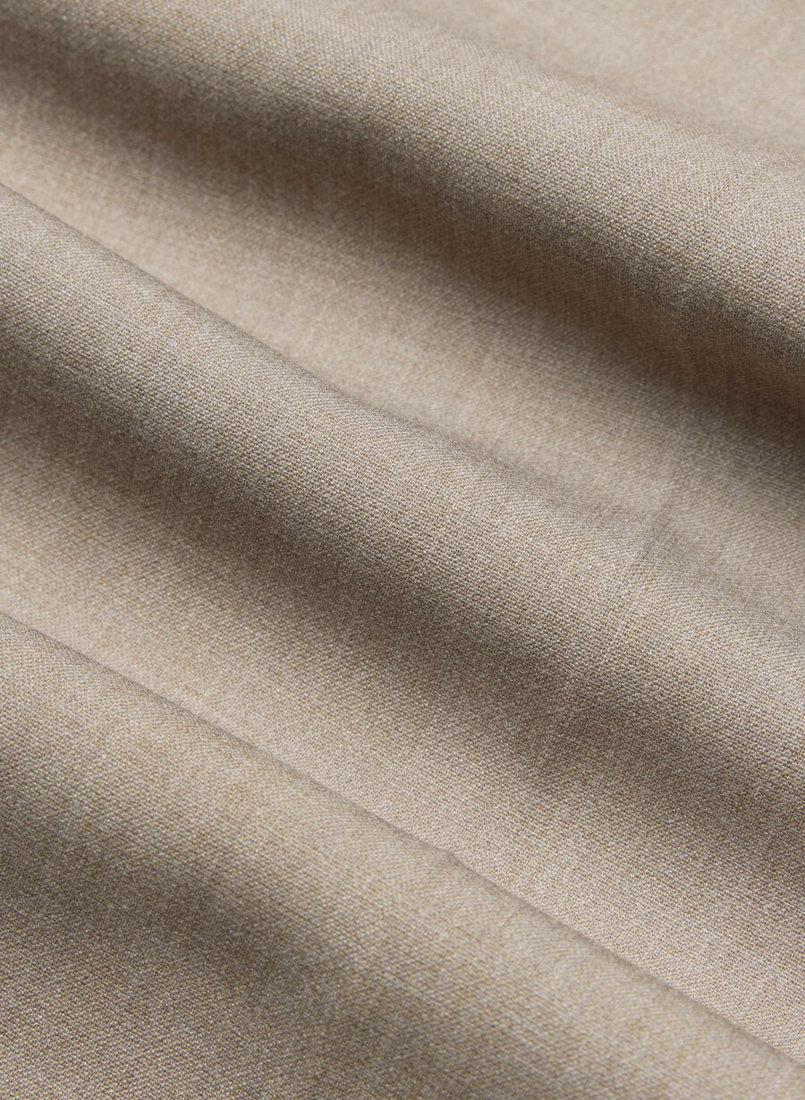 the effortless pant curve-fit - Återväsentlig heather nomad taupe
