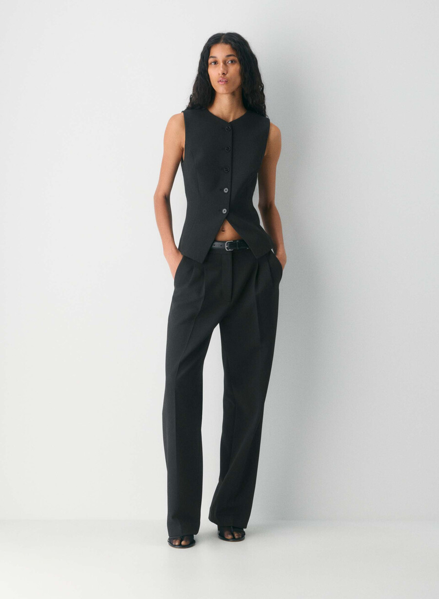 regal väst - reessential heather black