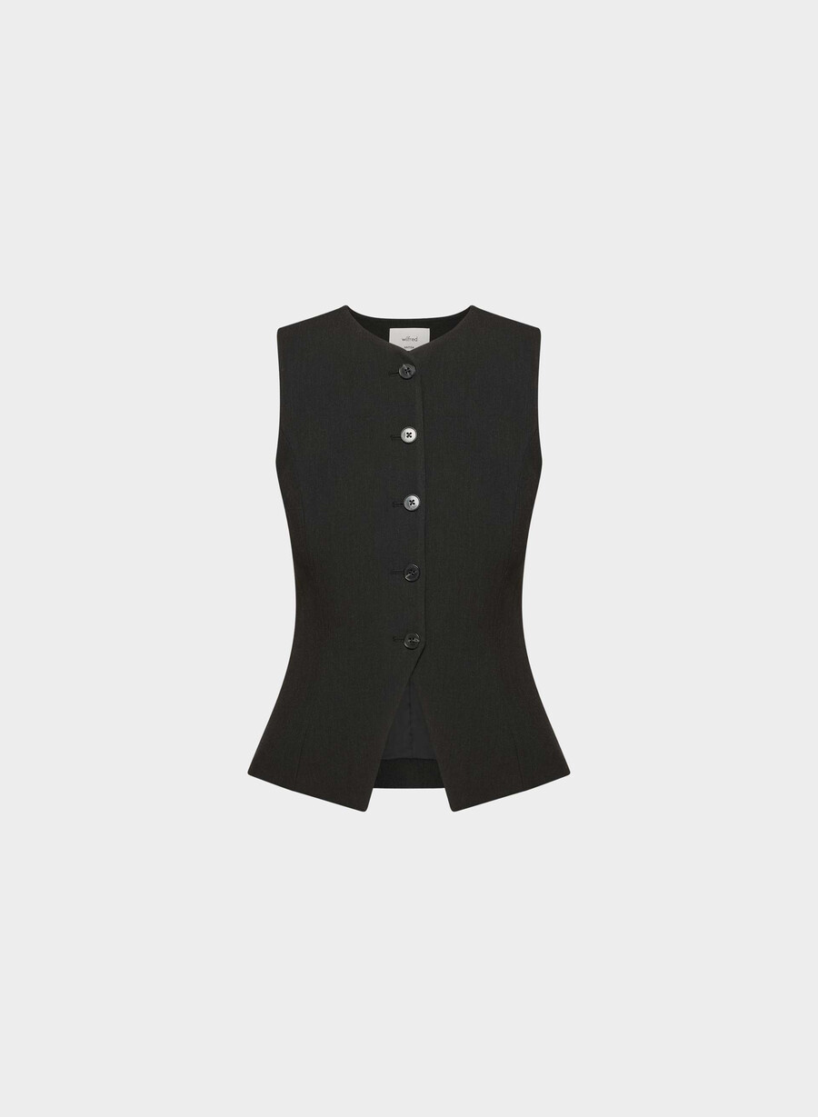 regal väst - reessential heather black