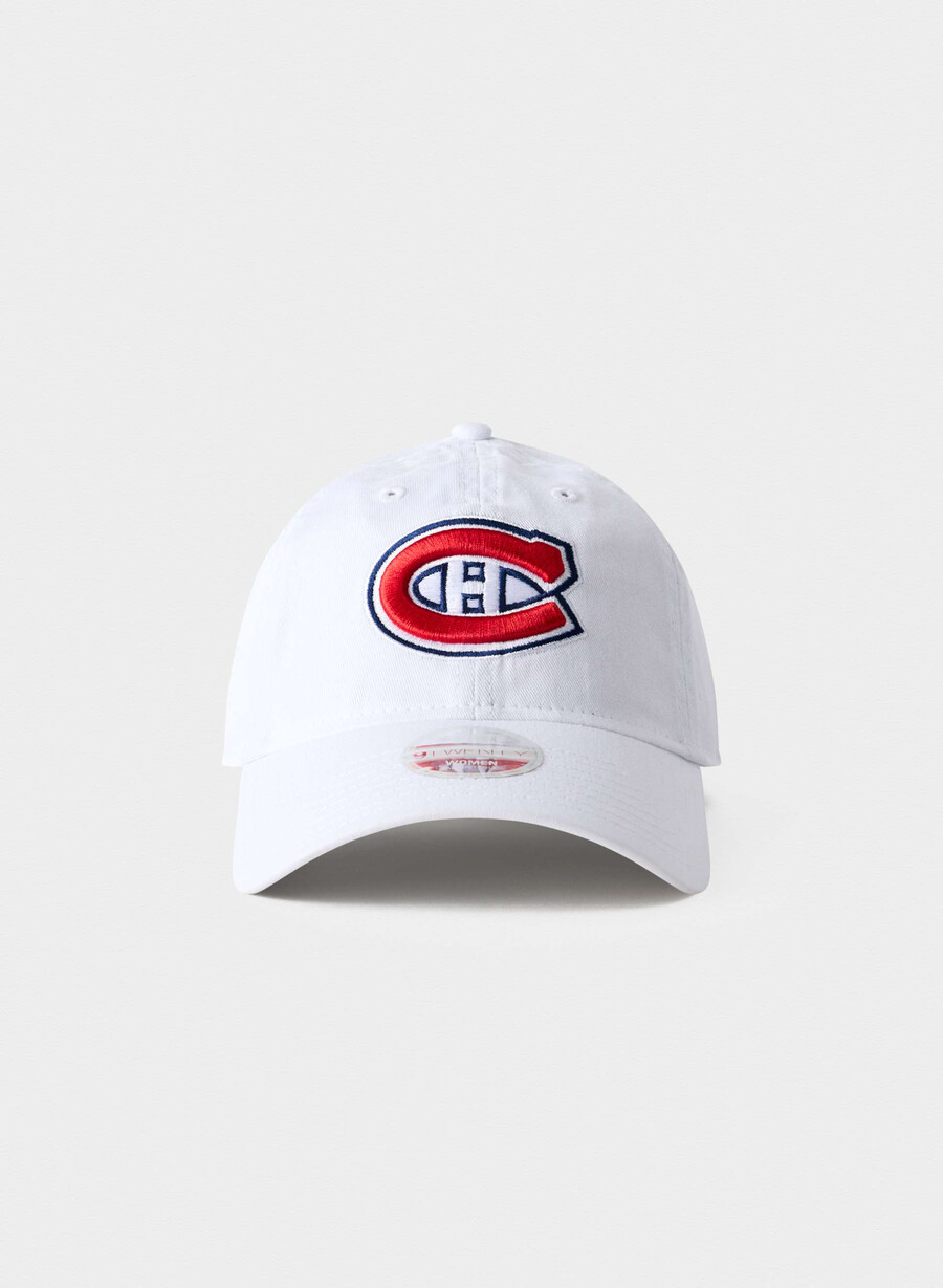 new era montreal canadiens 9twenty keps tvättad vitmultifärgad