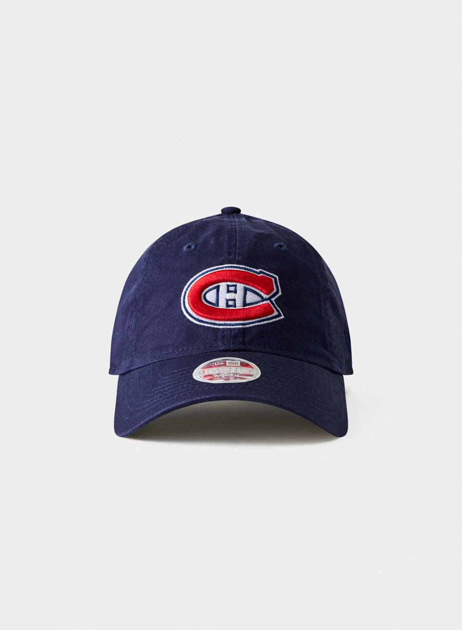 new era montreal canadiens 9twenty keps tvättad lag marinblåmultifärgad