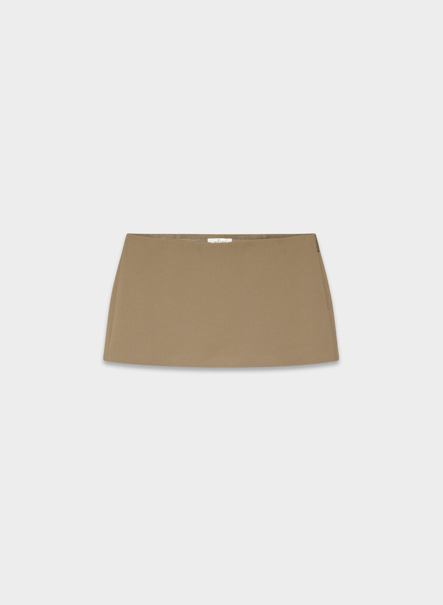 jewel skort - crepette folio brun