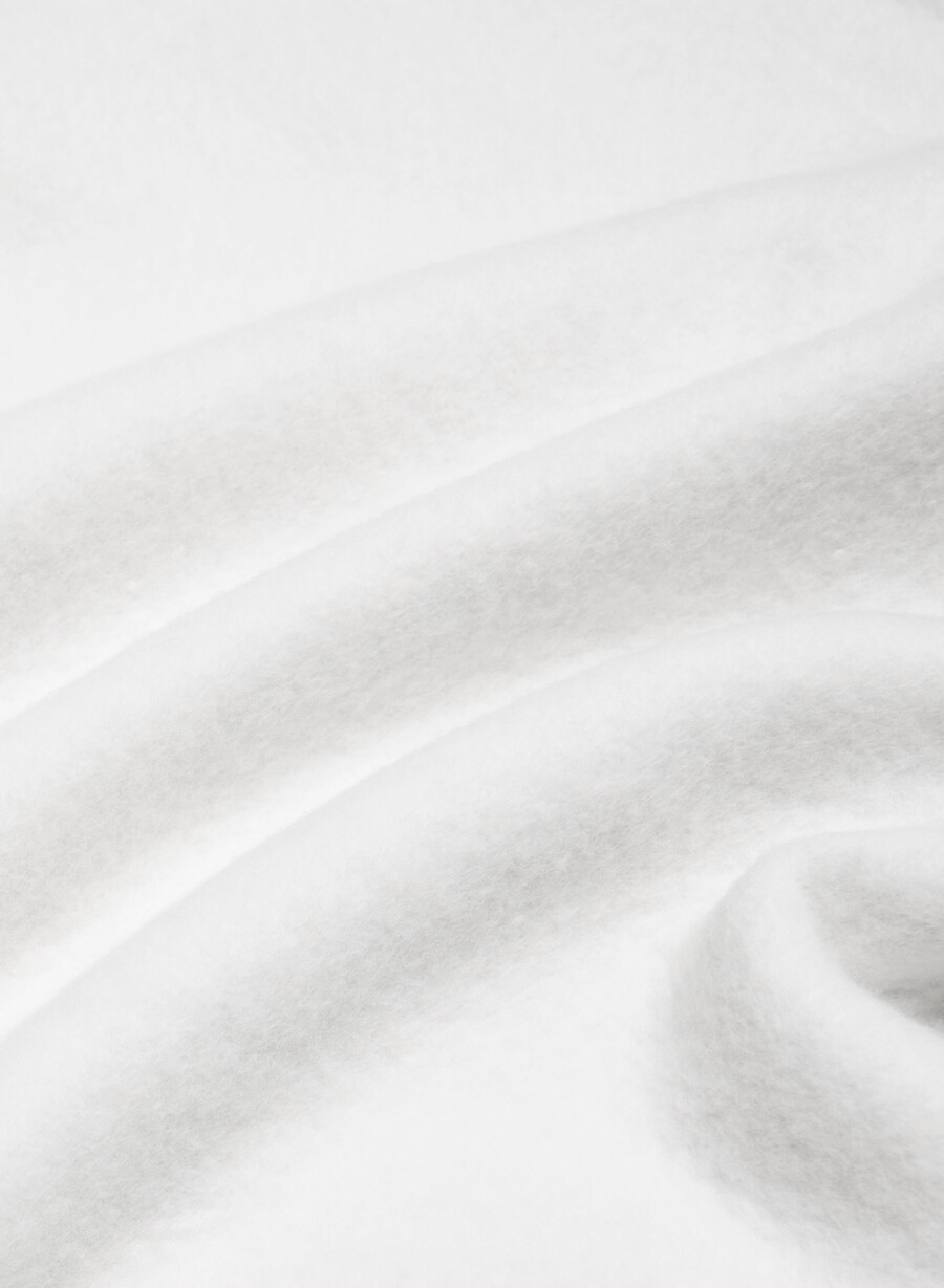 mysig fleece perfekta bandade mjukisbyxor i melange krom