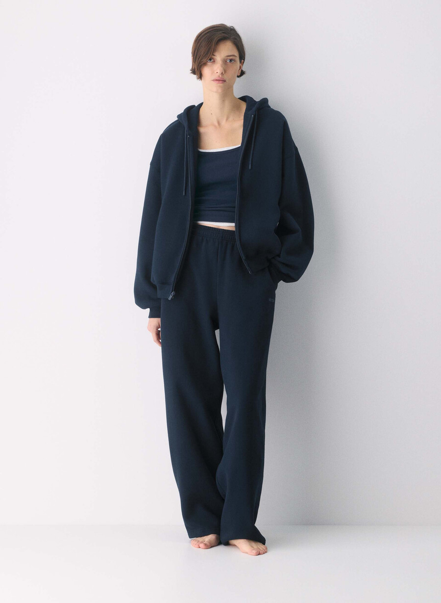 mysig fleece mega zip hoodie admiral