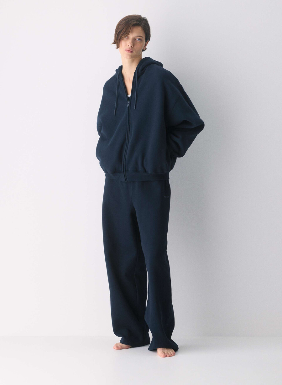 mysig fleece mega zip hoodie admiral