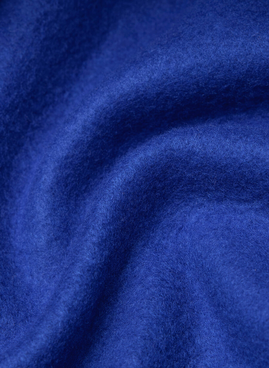 mysig fleece mega zip hoodie ablaze blÅ