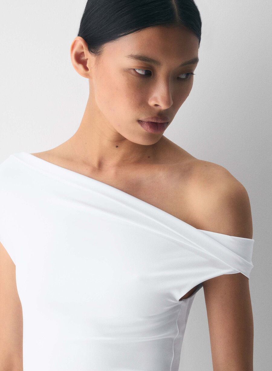 original contour ravish klänning ljusvit