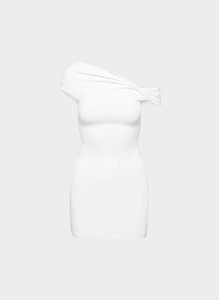 original contour ravish klänning ljusvit