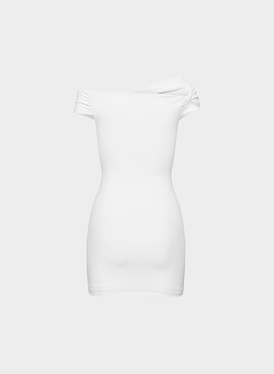 original contour ravish klänning ljusvit