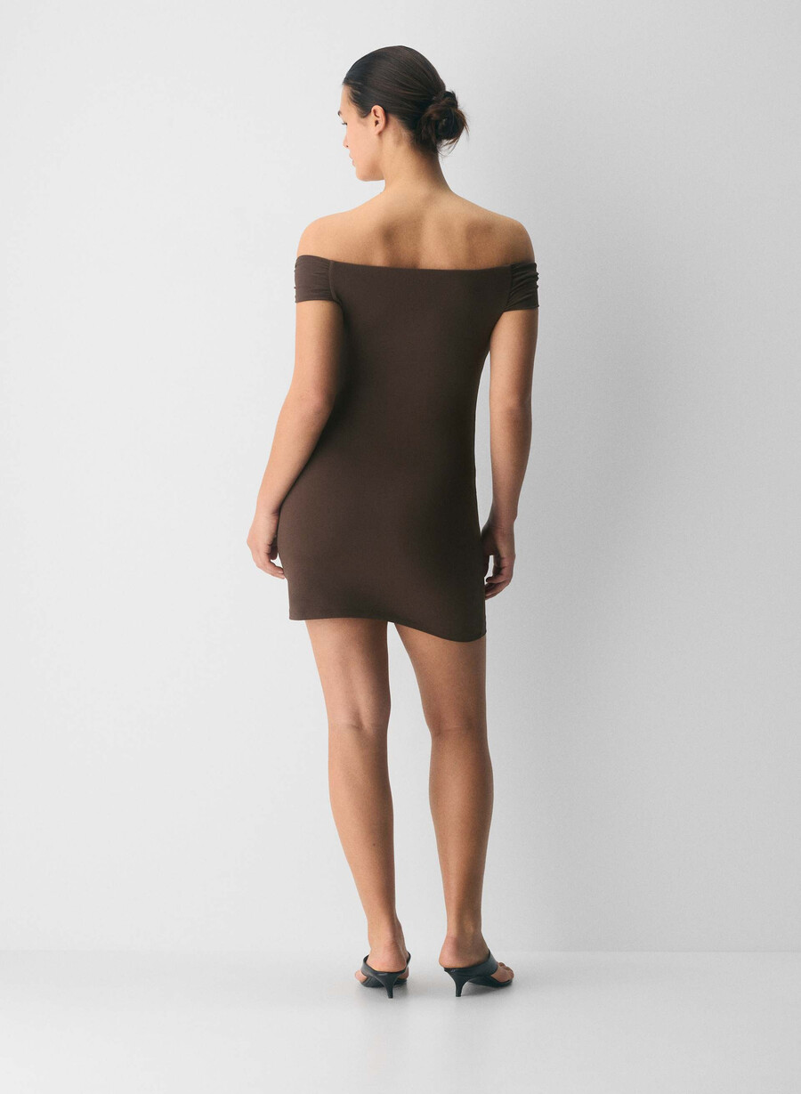 original contour ravish klänning rich mocha brun