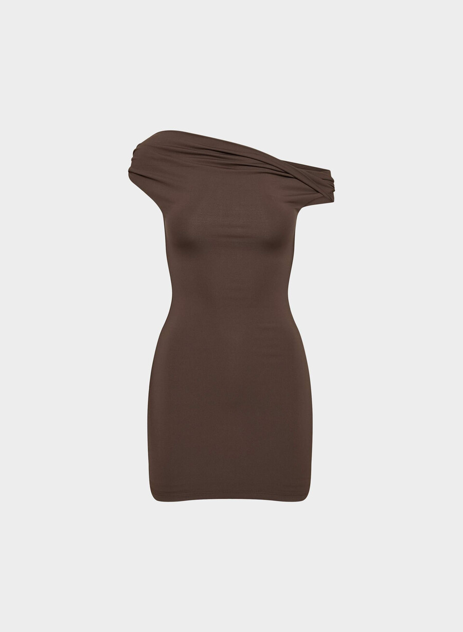 original contour ravish klänning rich mocha brun