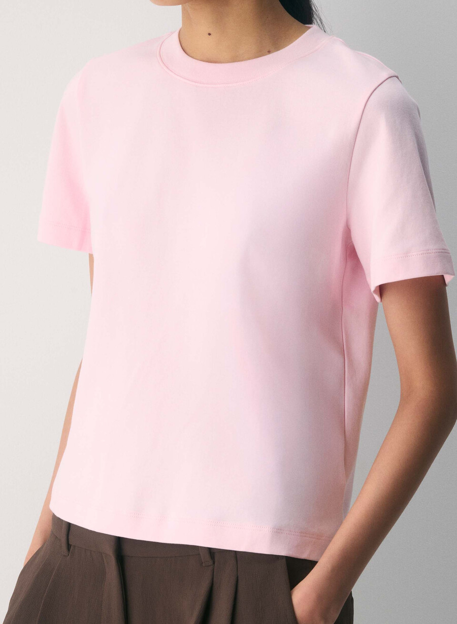 interlock bomullsfunktions-t-shirt blÅmÖrk grÖn
