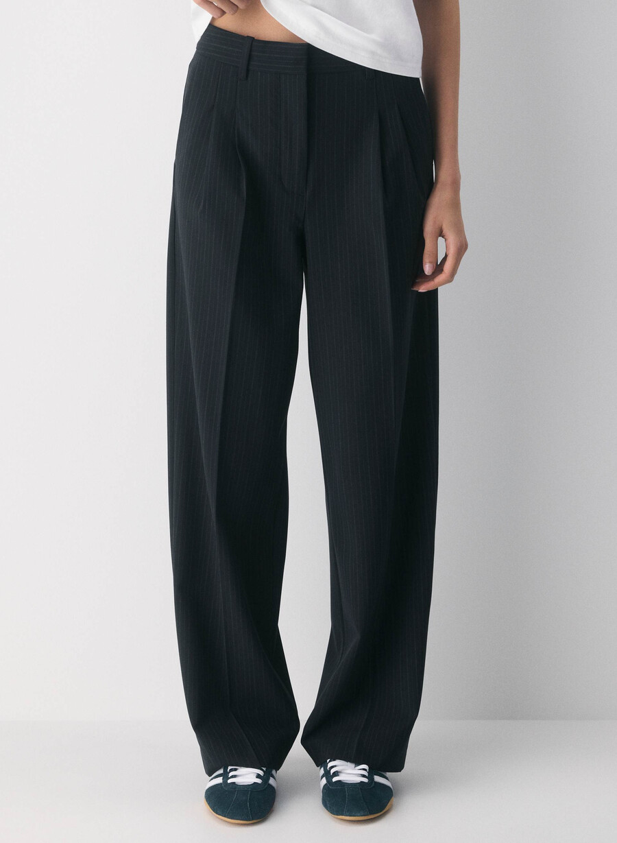 the effortless pant - reessential light ls st dk nt nvymt pr