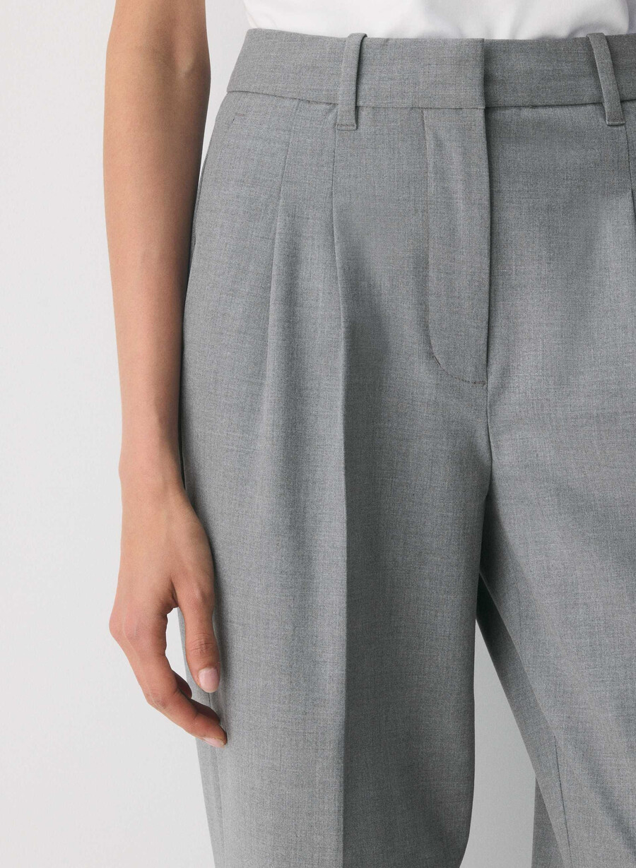 the effortless pant - reessential light heather mÖrkgrÅ