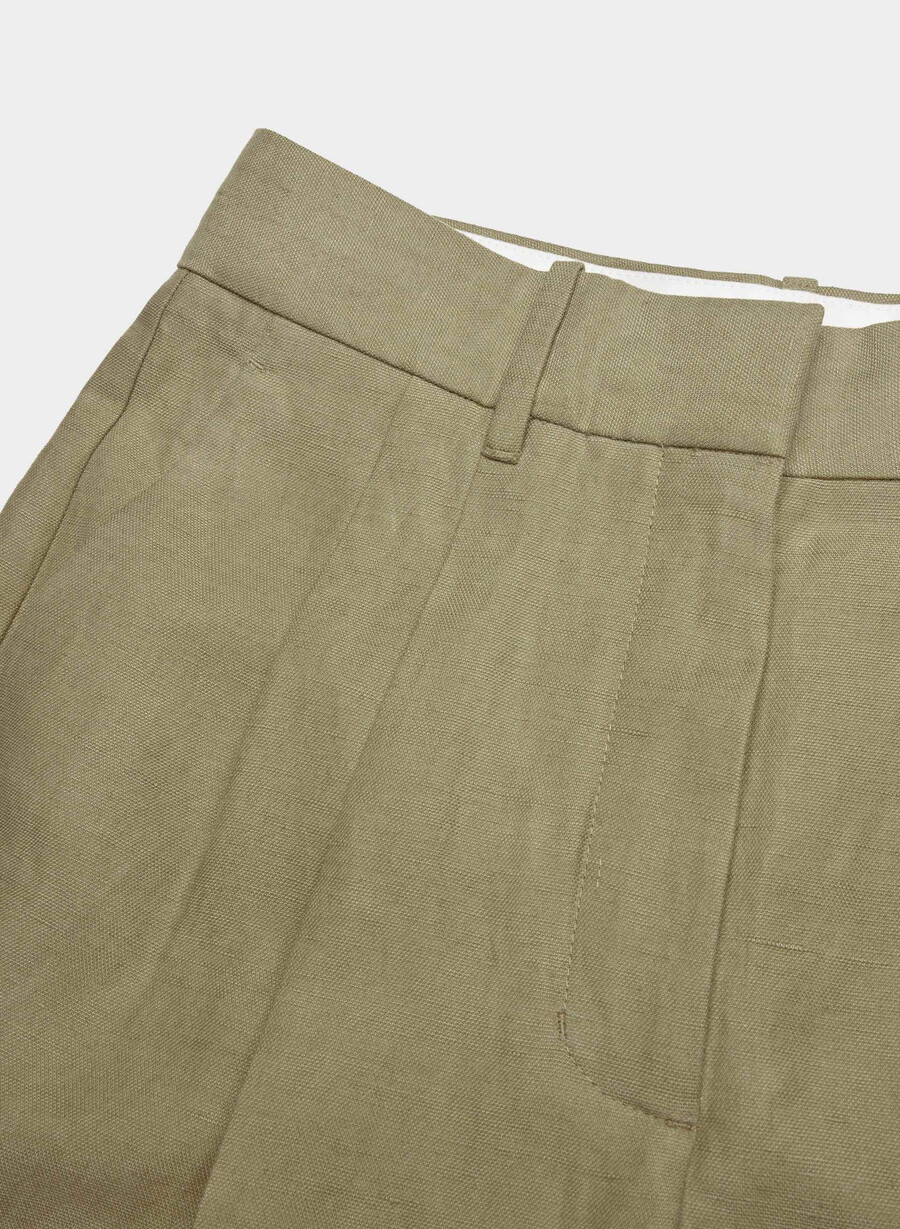 the effortless pant curve-fit - cruiselinen soltorkade oliv