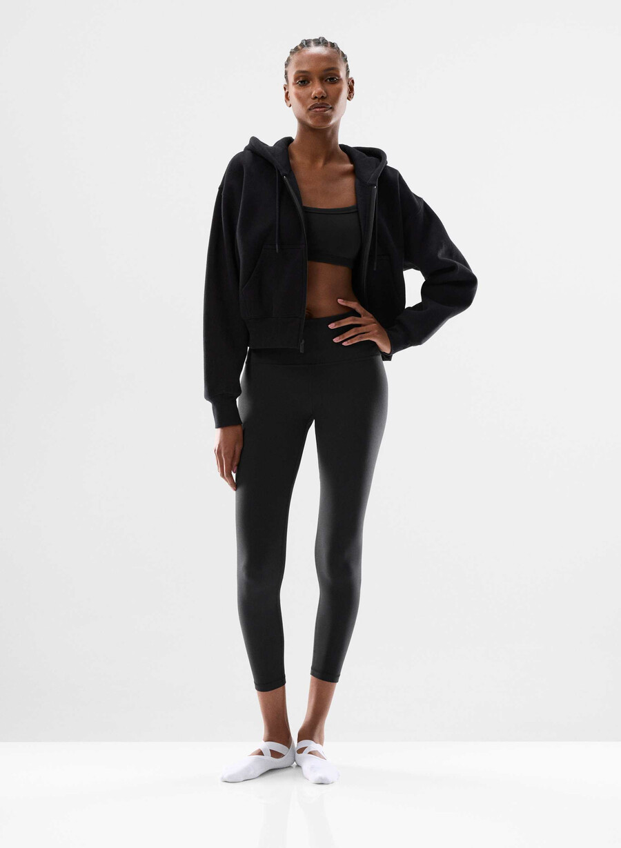 butter cheeky höghöjdsleggings 66 cm svart