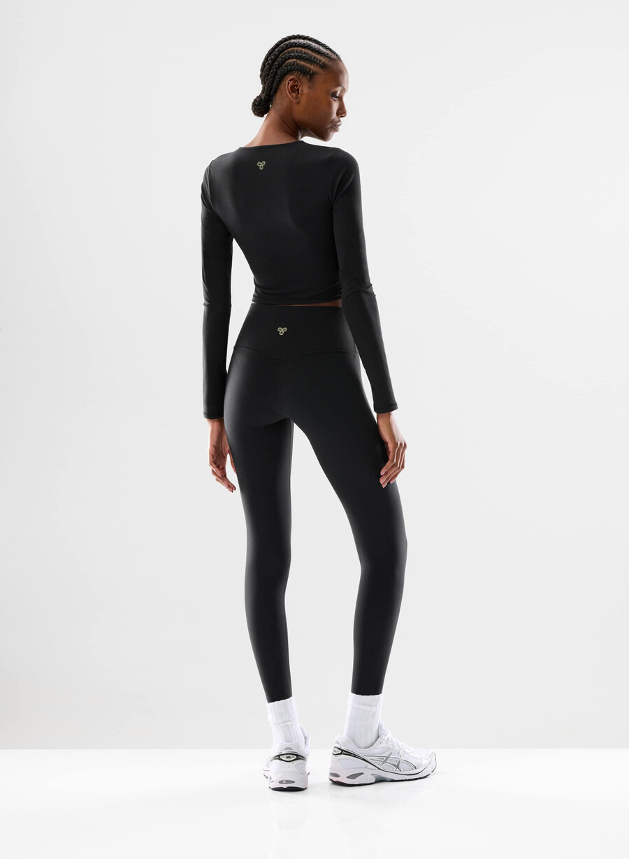 butter cheeky högmidja 68 cm leggings svart