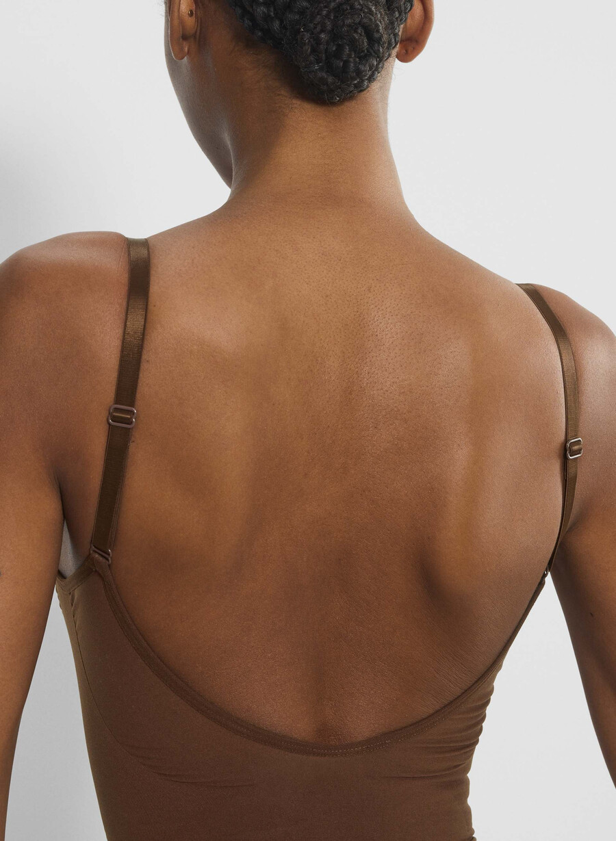 shapeenhance lågryggig thongbody cocoa bean