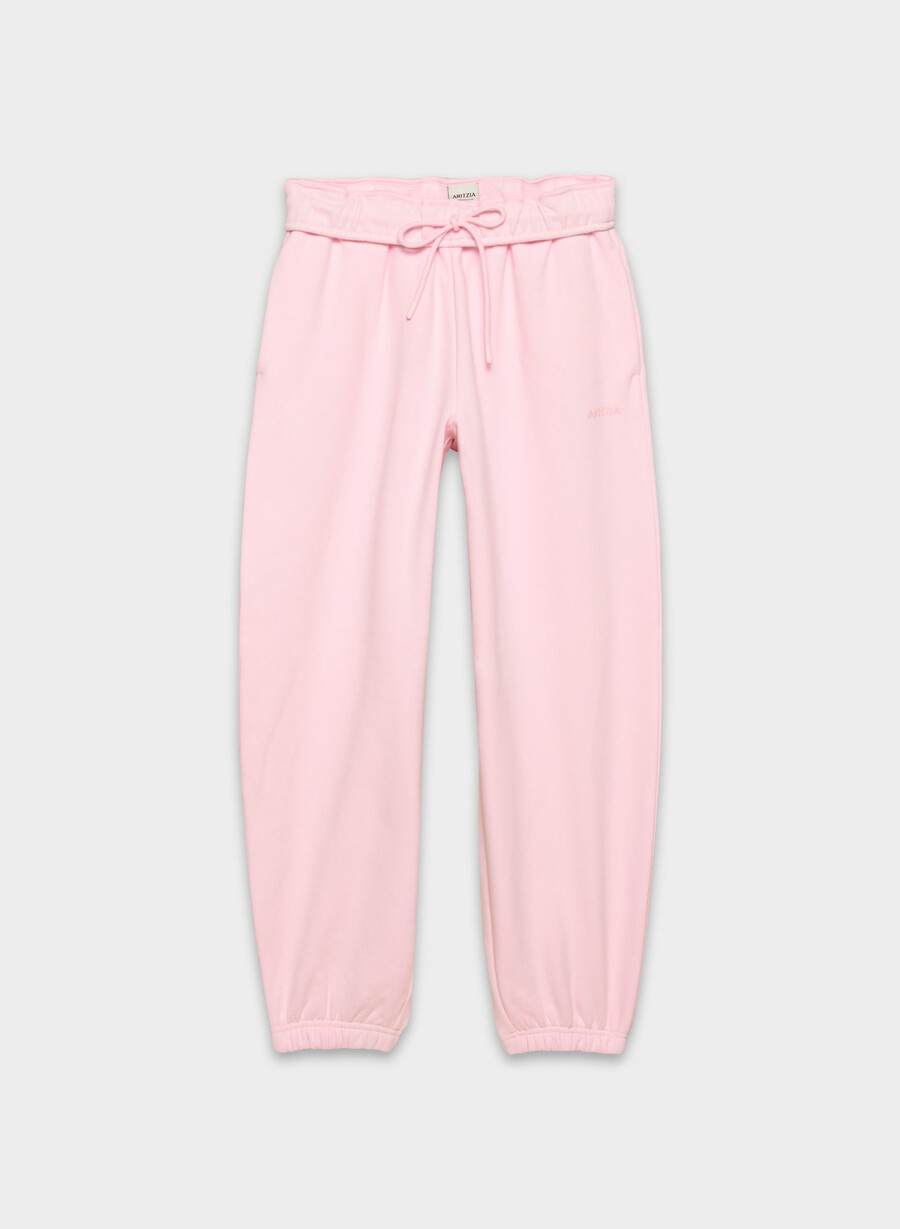 mysig sweatfleece mega foldover baggy jogger villa rosa