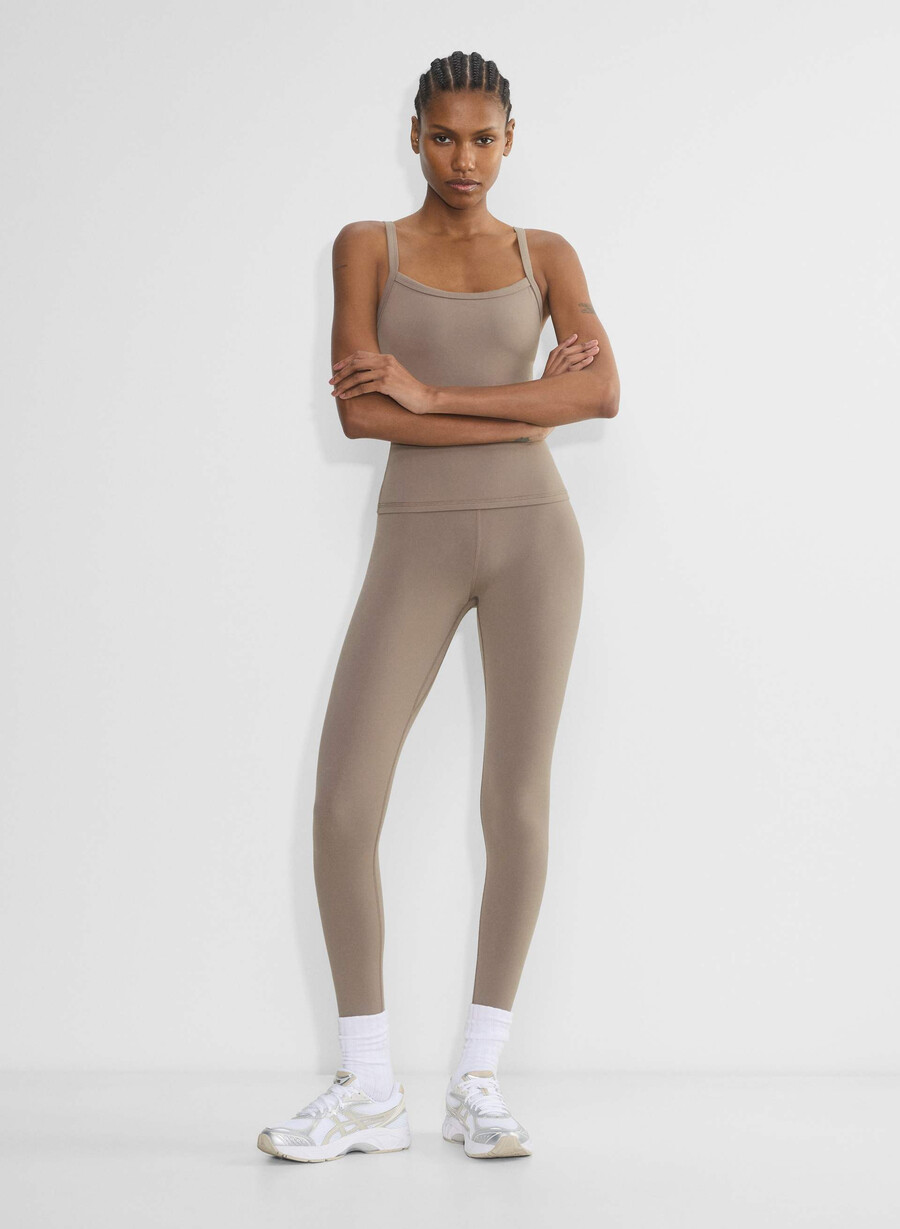 life cheeky högmidja 66 cm leggings turner taupe