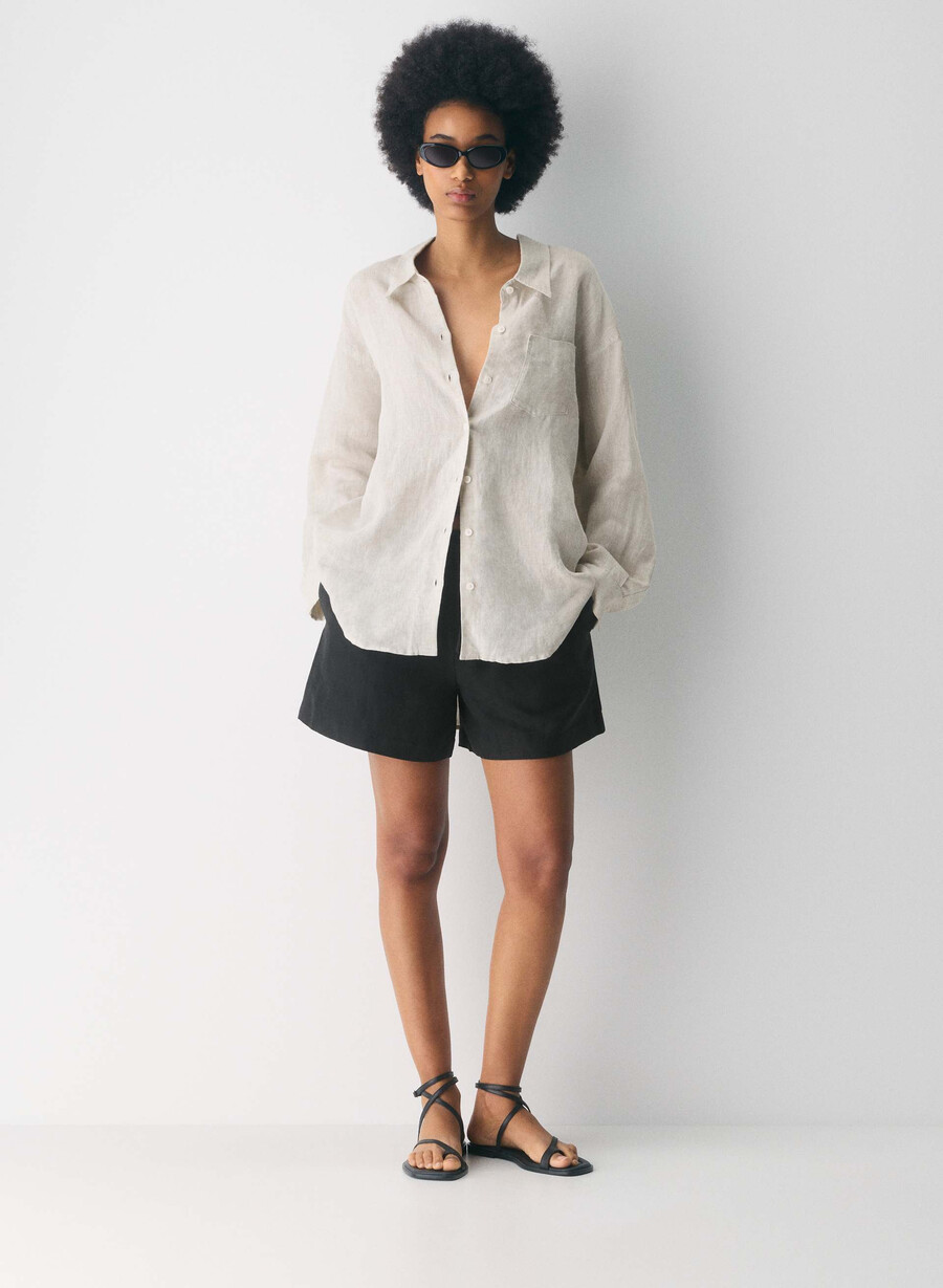 the lodge short mid-thigh - cruiselinen black