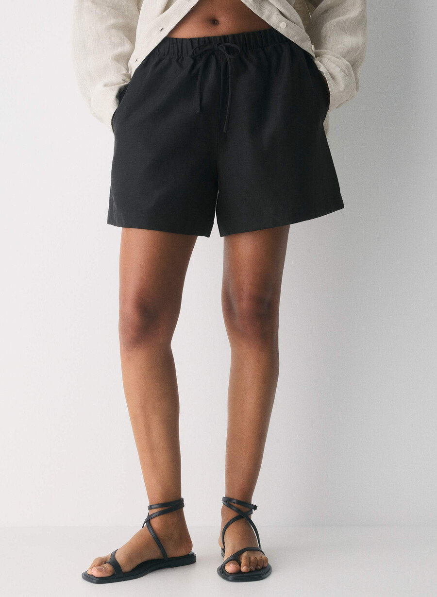 the lodge short mid-thigh - cruiselinen black