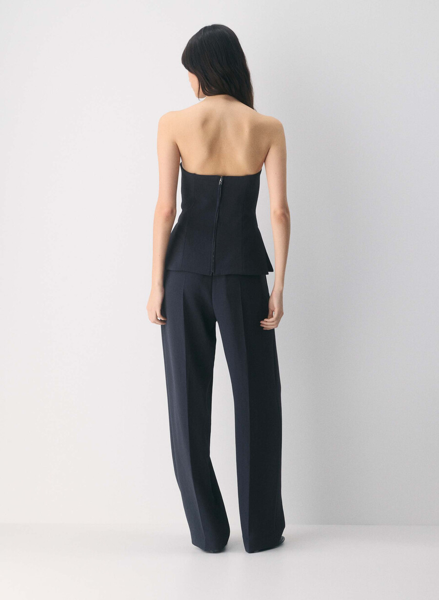 posh tubtopp - crepette folio brun