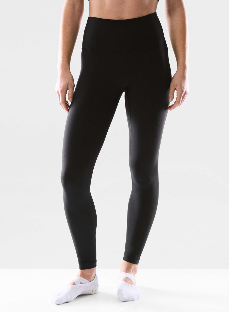 butter cheeky infinite höghöjdsleggings 66 cm svarta