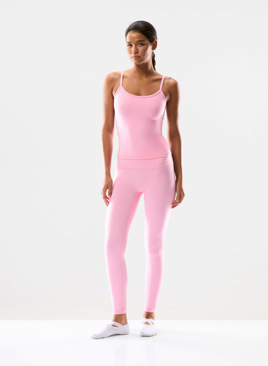 butter cheeky infinite högmidja 66 cm leggings jellybean rosa